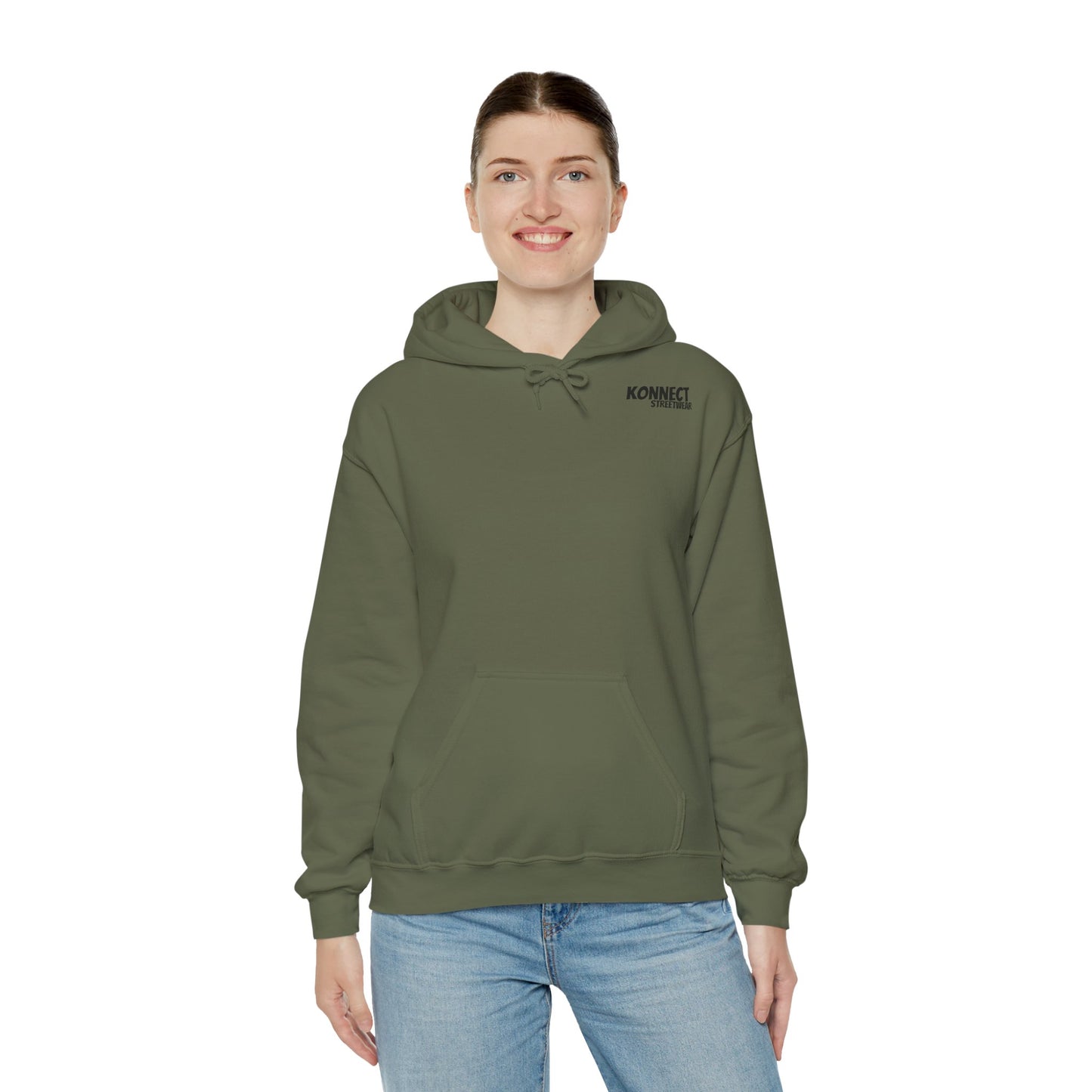 Linked Edition Hoodie - Olive Green