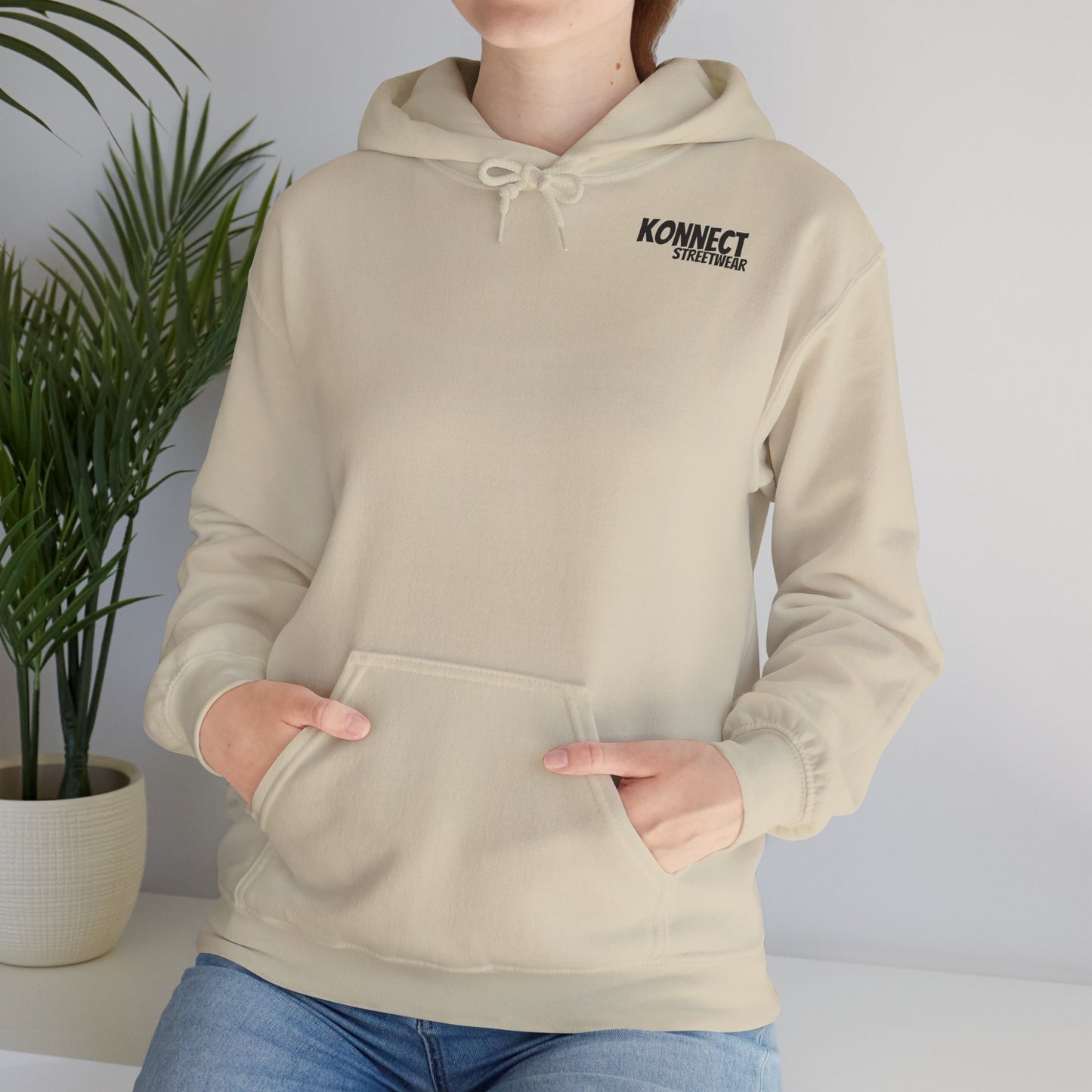 Linked Edition Hoodie - Cream Beige